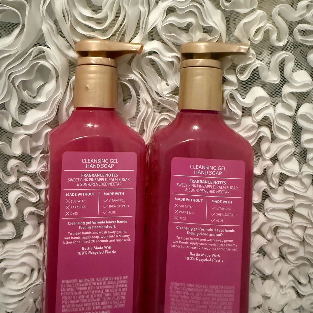 BNWT!BBW Costa Rica pink pineapple sunrise 2 pc💝 - Picture 2 of 2